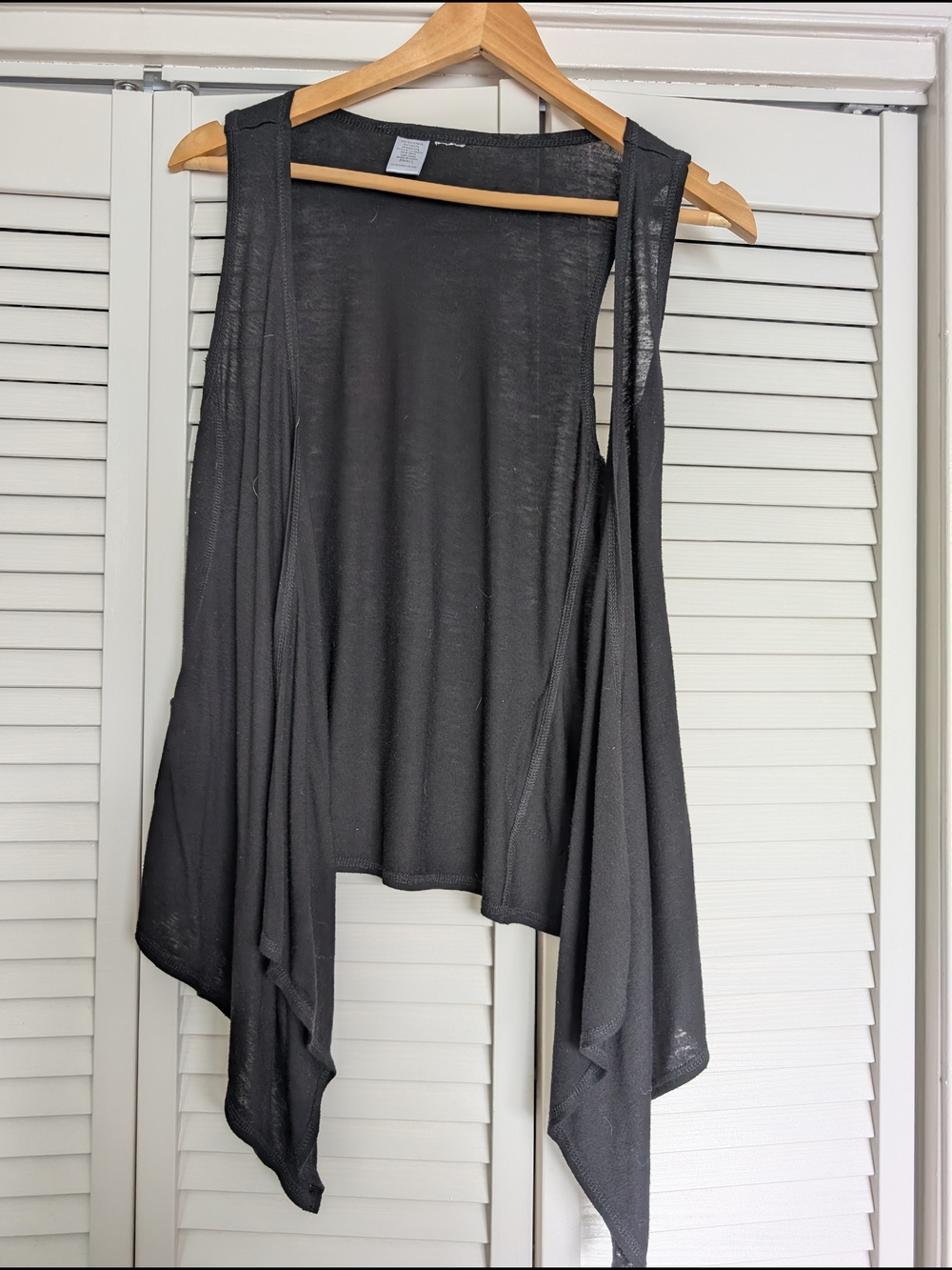 Black Draped Cover With Side Pockets